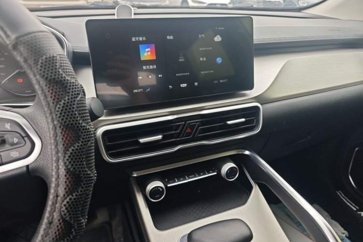 Used Geely Auto Coolray 2024 1.5T DCT Longteng Edition Audio And AC Panel