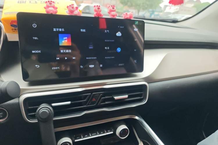Used Geely Auto Coolray 2024 1.5T DCT Longteng Edition Audio And AC Panel