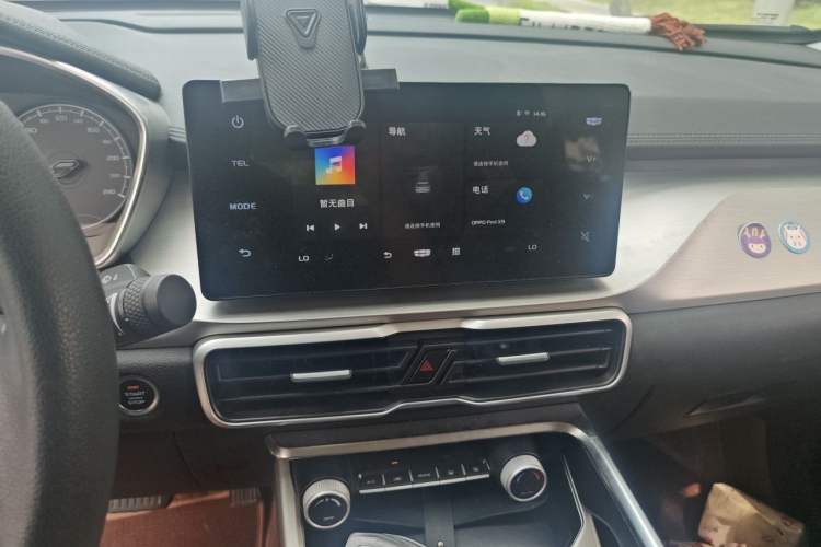 Used Geely Auto Coolray 2024 1.5T DCT Longteng Edition Audio And AC Panel