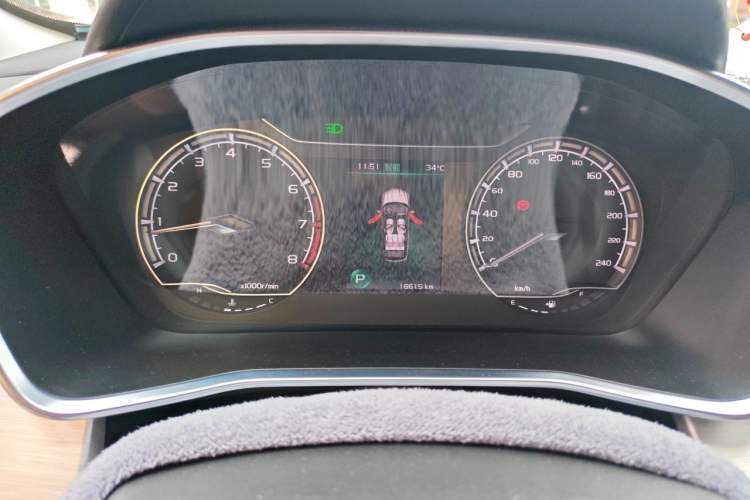 Used Geely Auto Coolray 2024 1.5T DCT Longteng Edition Instrument Cluster