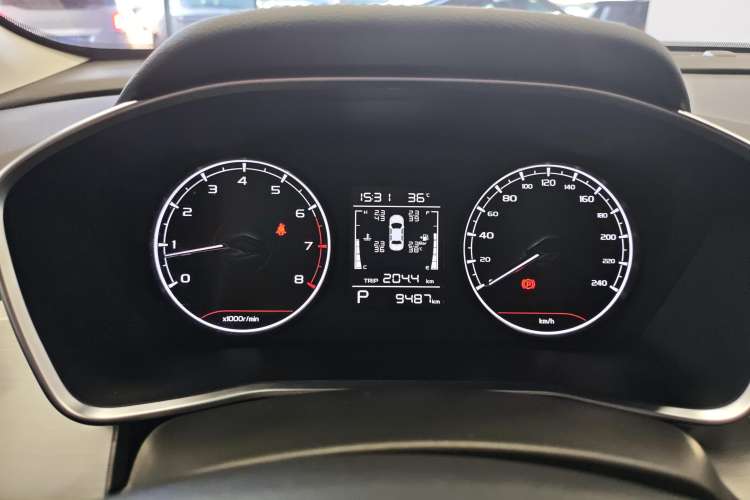 Used Geely Auto Coolray 2024 1.5T DCT Longteng Edition Instrument Cluster