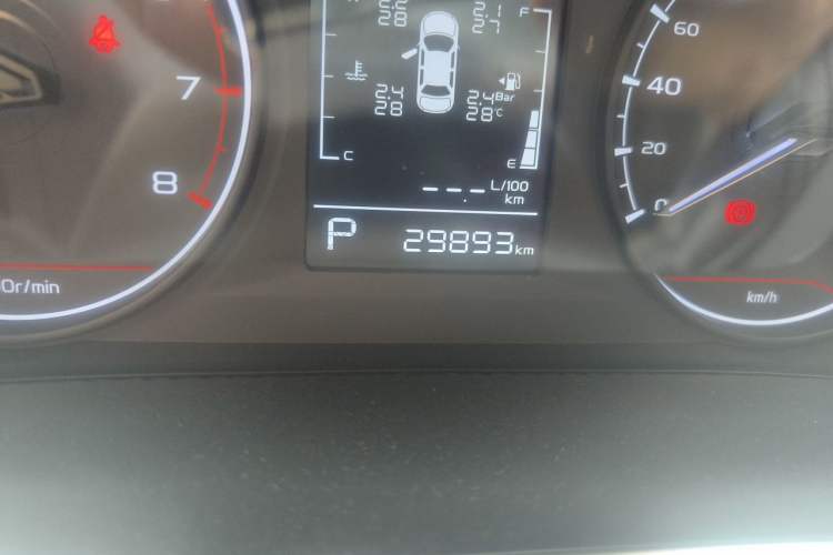 Used Geely Auto Coolray 2024 1.5T DCT Longteng Edition Odometer Close Up