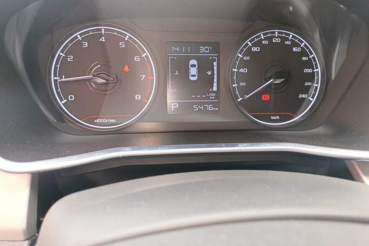 Used Geely Auto Coolray 2025 1.5L CVT Super Edition Odometer Close Up