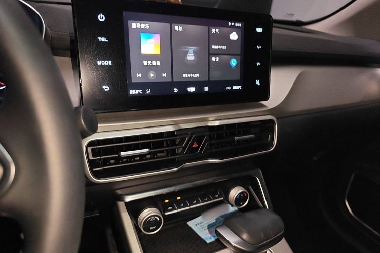 Used Geely Auto Coolray 2025 1.5L CVT Super Edition Audio And AC Panel