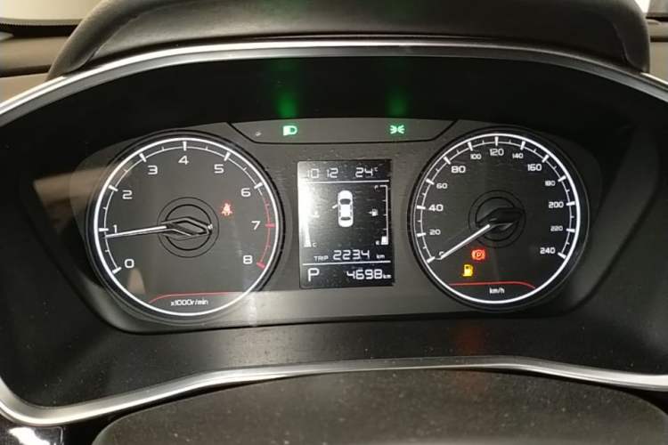 Used Geely Auto Coolray 2025 Model 1.5L CVT Superpower Edition MAX Instrument Cluster