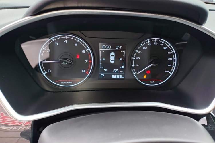 Used Geely Auto Coolray 2025 Model 1.5L CVT Superpower Edition MAX Instrument Cluster
