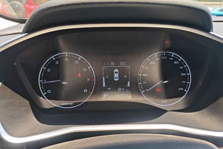 Used Geely Auto Coolray 2025 Model 1.5L CVT Superpower Edition MAX Instrument Cluster