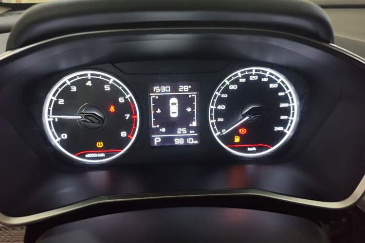 Used Geely Auto Coolray 2025 Model 1.5L CVT Superpower Edition MAX Instrument Cluster