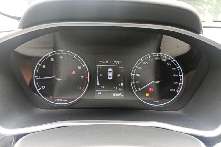 Used Geely Auto Coolray 2025 Model 1.5L CVT Superpower Edition MAX Instrument Cluster