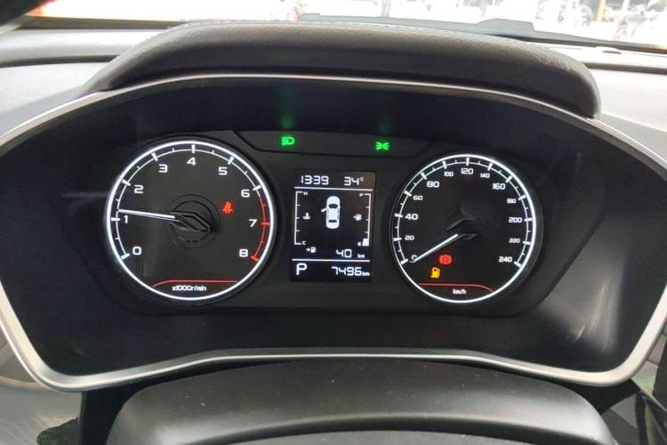 Used Geely Auto Coolray 2025 Model 1.5L CVT Superpower Edition MAX Instrument Cluster