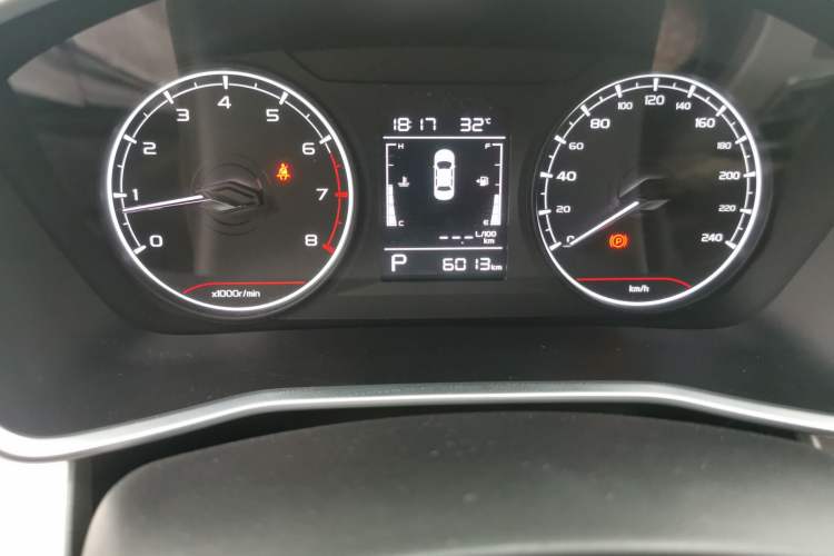Used Geely Auto Coolray 2025 1.5L CVT Super Edition Odometer Close Up