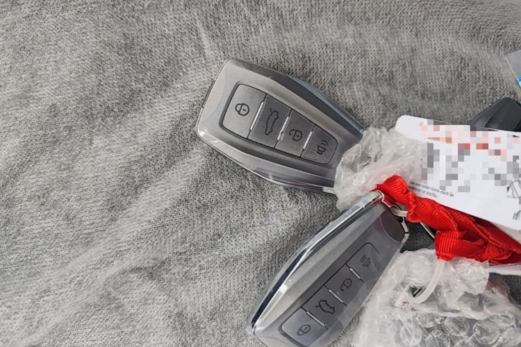 Used Geely Auto Coolray 2025 1.5L CVT Super Edition Vehicle Key