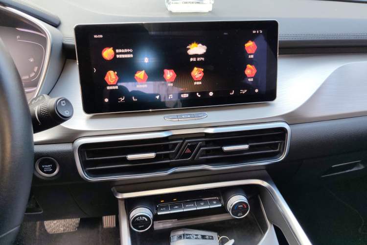 Used Geely Auto Coolray New Energy 2020 1.5T ePro Super Audio And AC Panel