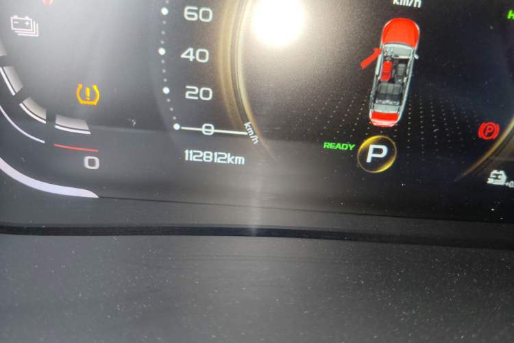 Used Geely Auto Coolray New Energy 2020 1.5T ePro Super Odometer Close Up