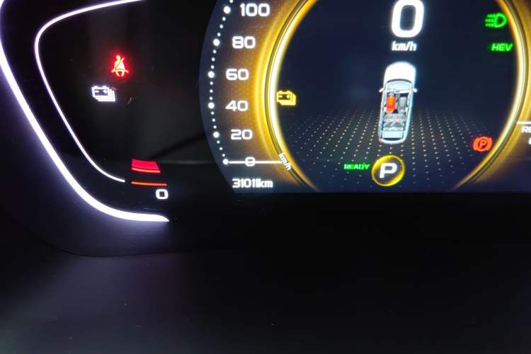 Used Geely Auto Coolray New Energy 2019 260T DCT Knight Odometer Close Up