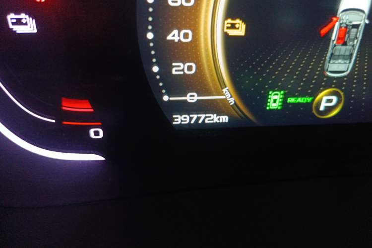 Used Geely Auto Coolray New Energy 2019 260T DCT Battle Odometer Close Up
