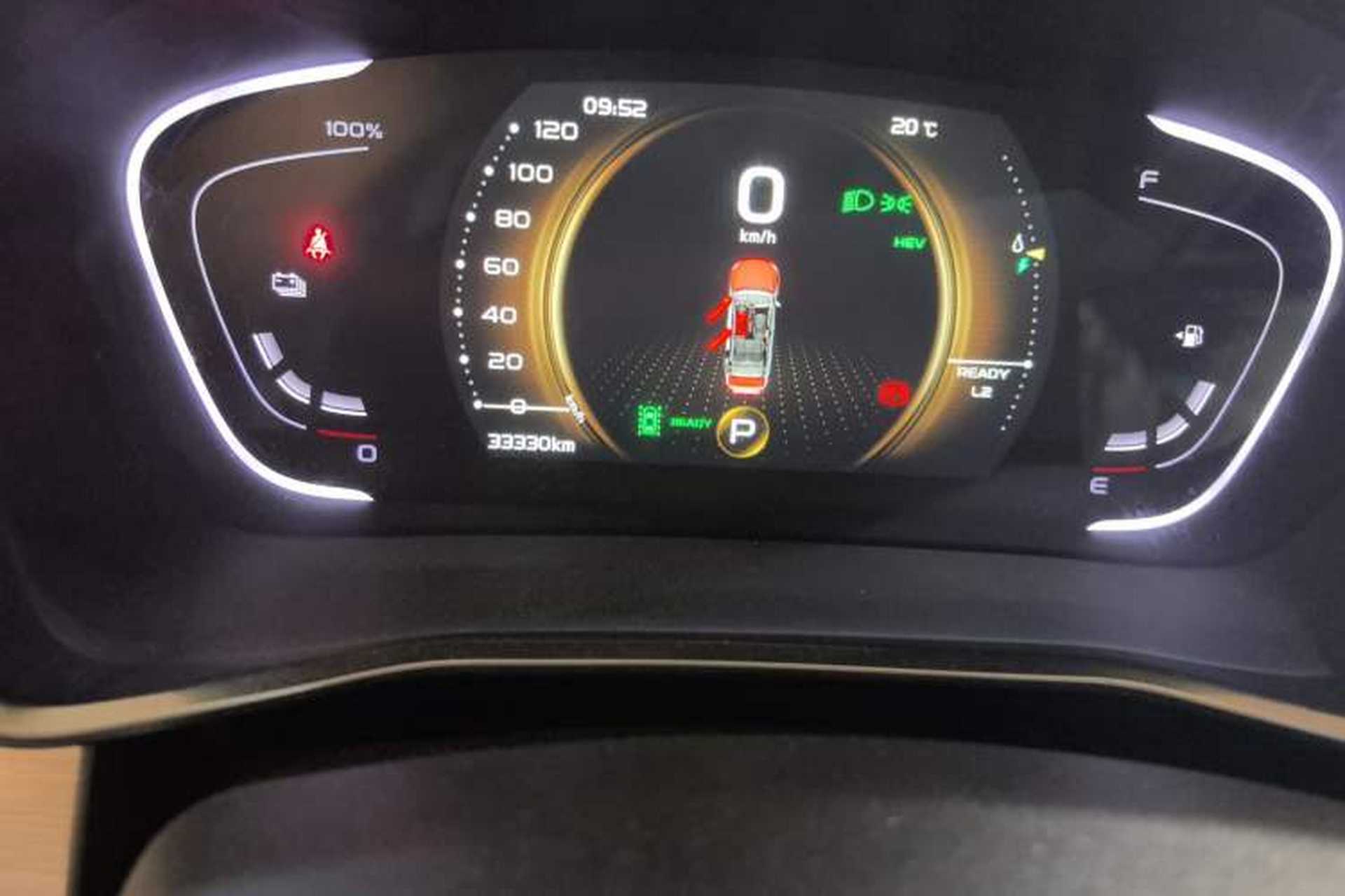 Used Geely Auto Coolray New Energy 2019 260T DCT Battle Odometer Close Up