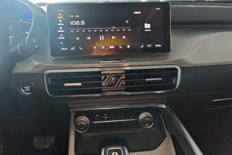 Used Geely Auto Coolray New Energy 2019 260T DCT Explorer Audio And AC Panel
