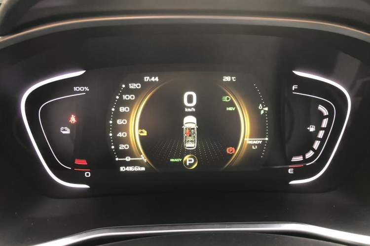 Used Geely Auto Coolray New Energy 2019 260T DCT Knight Odometer Close Up