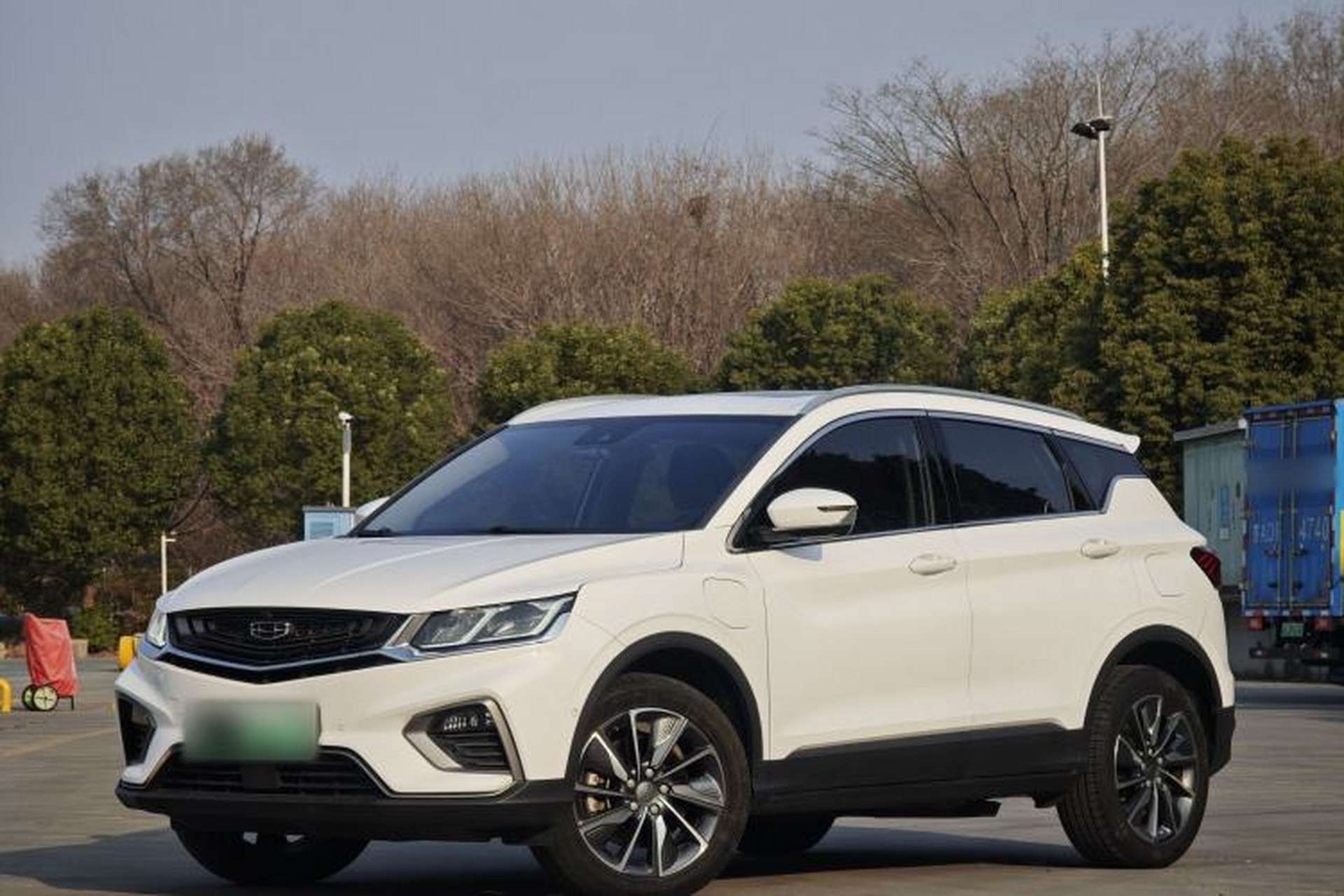 Used Geely Auto Coolray New Energy 2019 260T DCT Battle Front Left 45 Deg