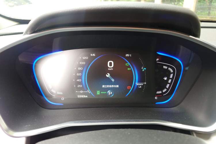 Used Geely Auto Coolray New Energy 2019 260T DCT Battle Instrument Cluster