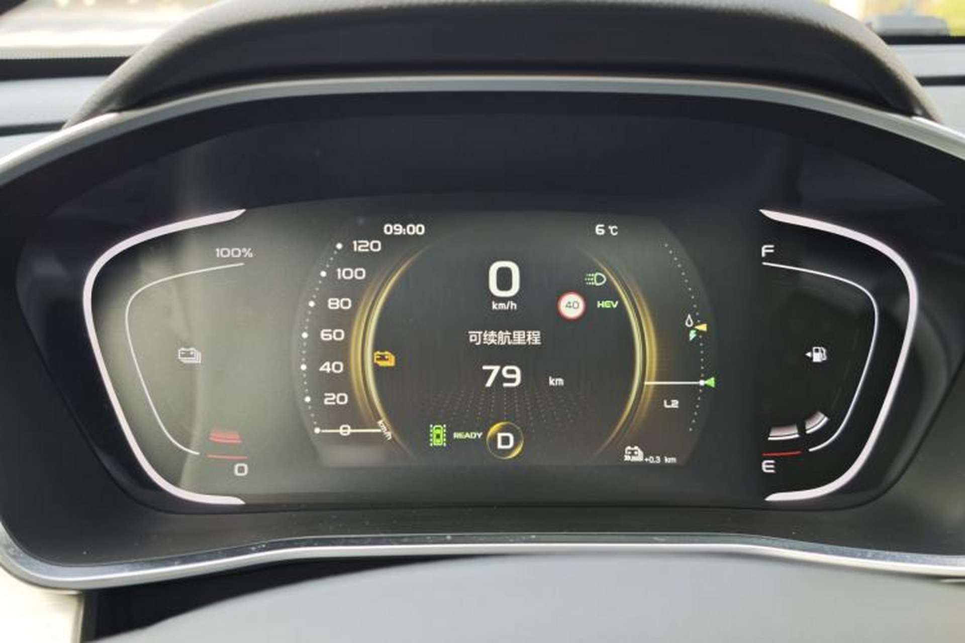 Used Geely Auto Coolray New Energy 2019 260T DCT Battle Instrument Cluster