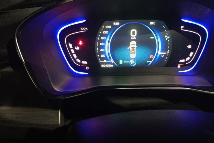 Used Geely Auto Coolray New Energy 2019 260T DCT Battle Odometer Close Up