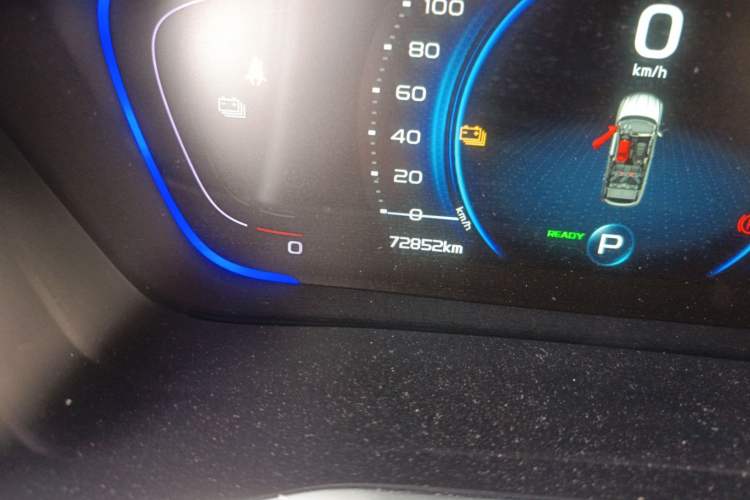 Used Geely Auto Coolray New Energy 2019 260T DCT Knight Odometer Close Up