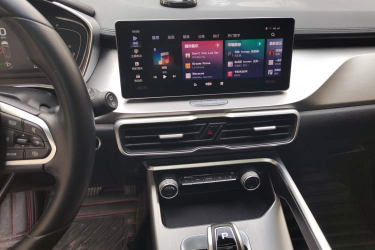 Used Geely Auto Coolray New Energy 2020 1.5T ePro Higher Audio And AC Panel