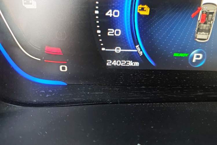 Used Geely Auto Coolray New Energy 2020 1.5T ePro Higher Odometer Close Up