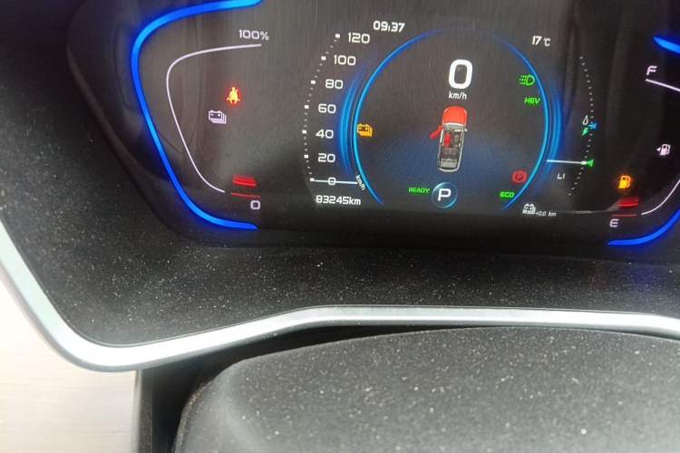 Used Geely Auto Coolray New Energy 2020 1.5T ePro Super Odometer Close Up