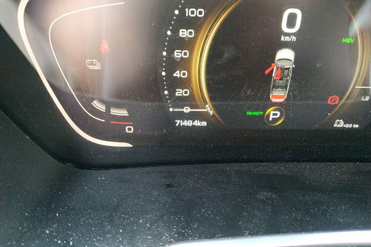 Used Geely Auto Coolray New Energy 2020 1.5T ePro Higher Odometer Close Up