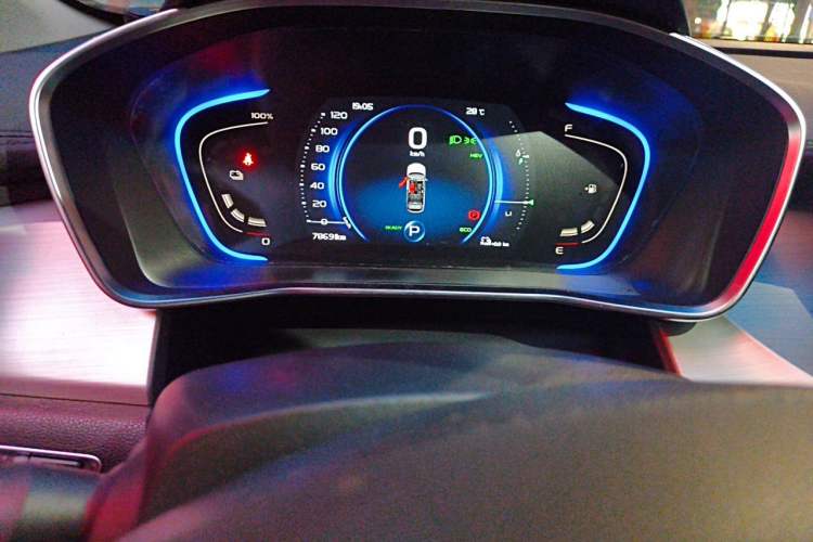 Used Geely Auto Coolray New Energy 2020 1.5T ePro Super Odometer Close Up