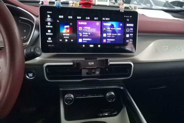 Used Geely Auto Coolray New Energy 2020 1.5T ePro Higher Audio And AC Panel