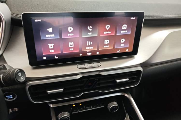Used Geely Auto Coolray New Energy 2020 1.5T ePro Super Audio And AC Panel