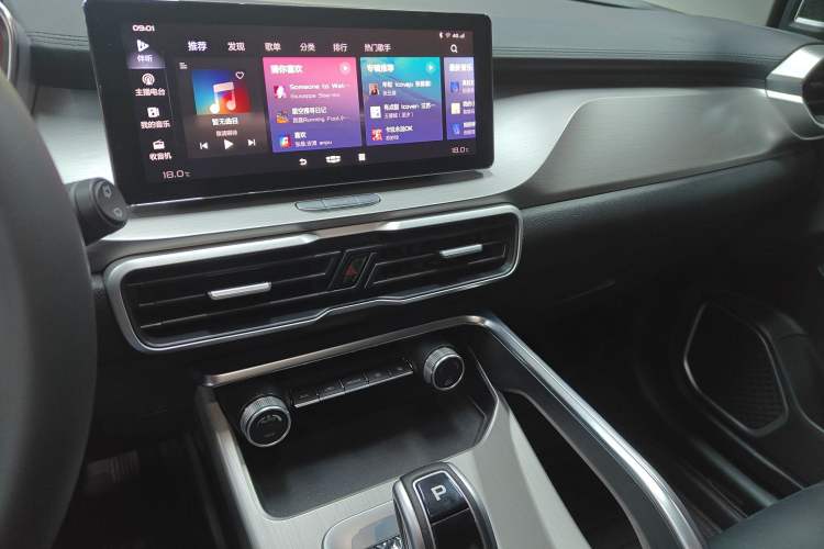 Used Geely Auto Coolray New Energy 2020 1.5T ePro Higher Audio And AC Panel