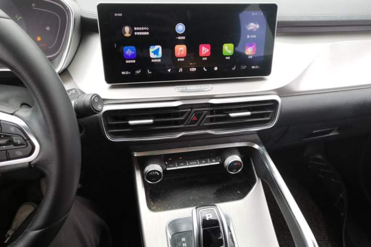 Used Geely Auto Coolray New Energy 2020 1.5T ePro Super Audio And AC Panel