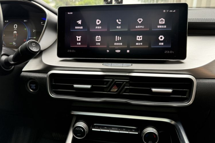 Used Geely Auto Coolray New Energy 2020 1.5T ePro Higher Audio And AC Panel