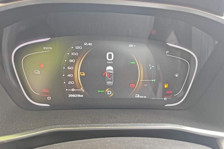 Used Geely Auto Coolray New Energy 2020 1.5T ePro Higher Instrument Cluster