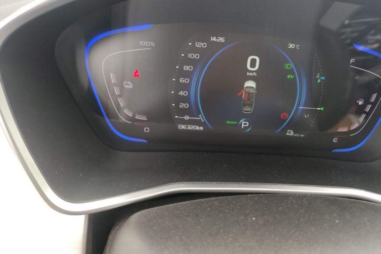 Used Geely Auto Coolray New Energy 2020 1.5T ePro Super Odometer Close Up