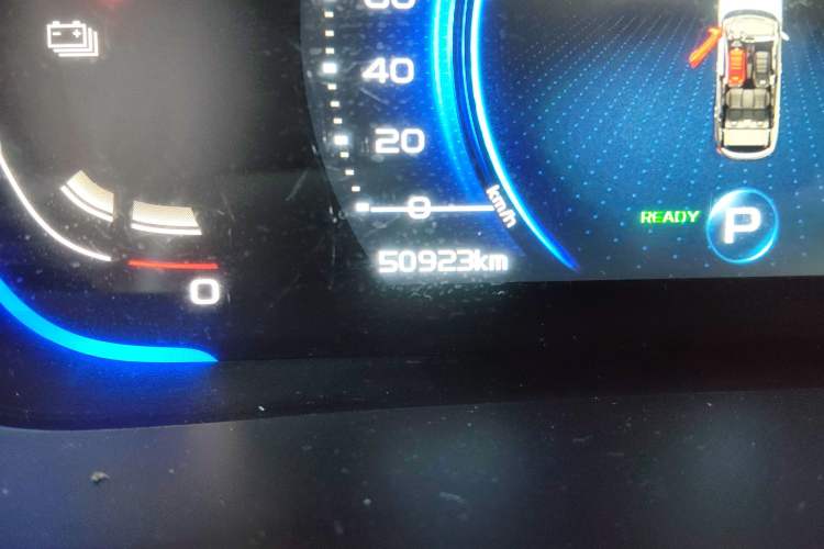 Used Geely Auto Coolray New Energy 2020 1.5T ePro Super Odometer Close Up