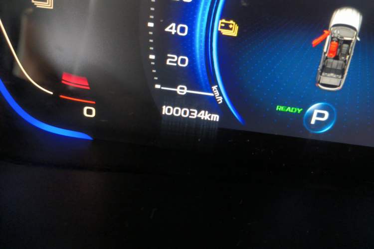 Used Geely Auto Coolray New Energy 2020 1.5T ePro Higher Odometer Close Up
