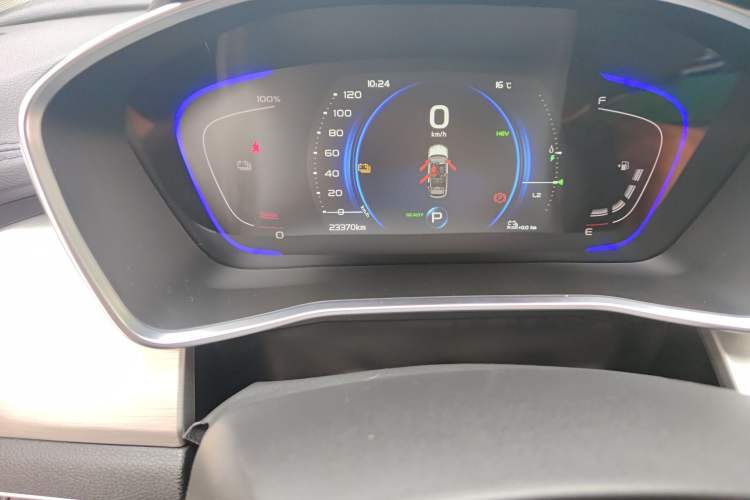 Used Geely Auto Coolray New Energy 2020 1.5T ePro Super Odometer Close Up
