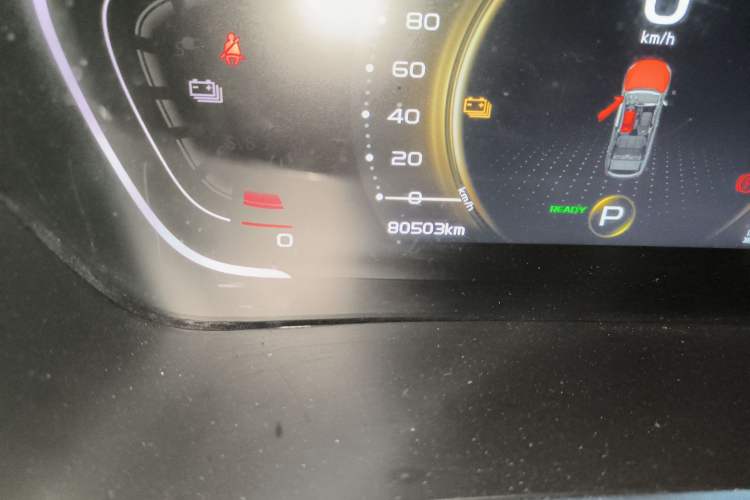 Used Geely Auto Coolray New Energy 2022 1.5T ePro 85KM Glory Edition Odometer Close Up