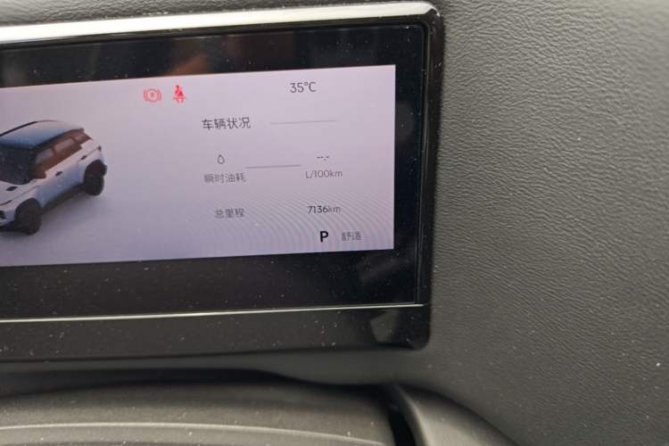 Used Geely Auto Cowboy 2025 1.5TD Fun-Offroad Version Odometer Close Up