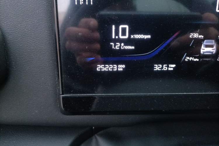 Used Geely Auto Cowboy 2025 1.5TD Trendy Play Edition Odometer Close Up