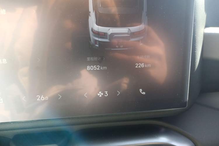 Used Geely Auto Cowboy 2025 1.5TD Fun-Offroad Version Odometer Close Up