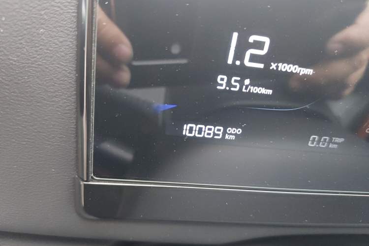 Used Geely Auto Cowboy 2025 1.5TD Trendy Play Edition Odometer Close Up