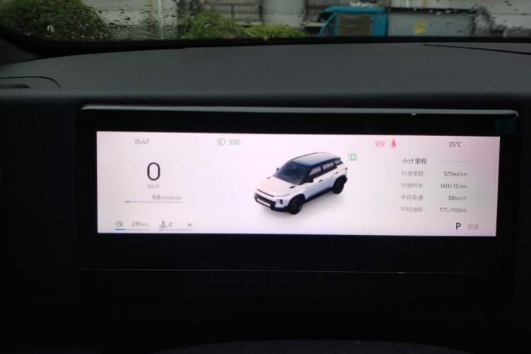 Used Geely Auto Cowboy 2025 1.5TD Fun-Offroad Version Odometer Close Up