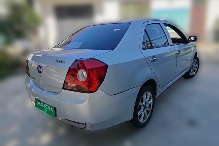 Used Geely Auto Diamond 2013 1.5L Manual Entry-Level Model Rear Right 45 Deg